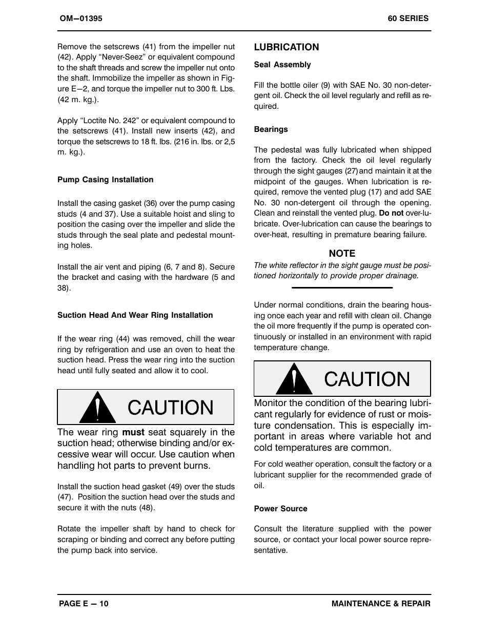 Gorman-Rupp Pumps 612L20-B 814882 and up User Manual | Page 29 / 30