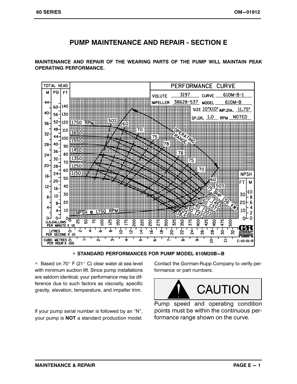 Gorman-Rupp Pumps 610M20B-B 699260 and up User Manual | Page 19 / 31