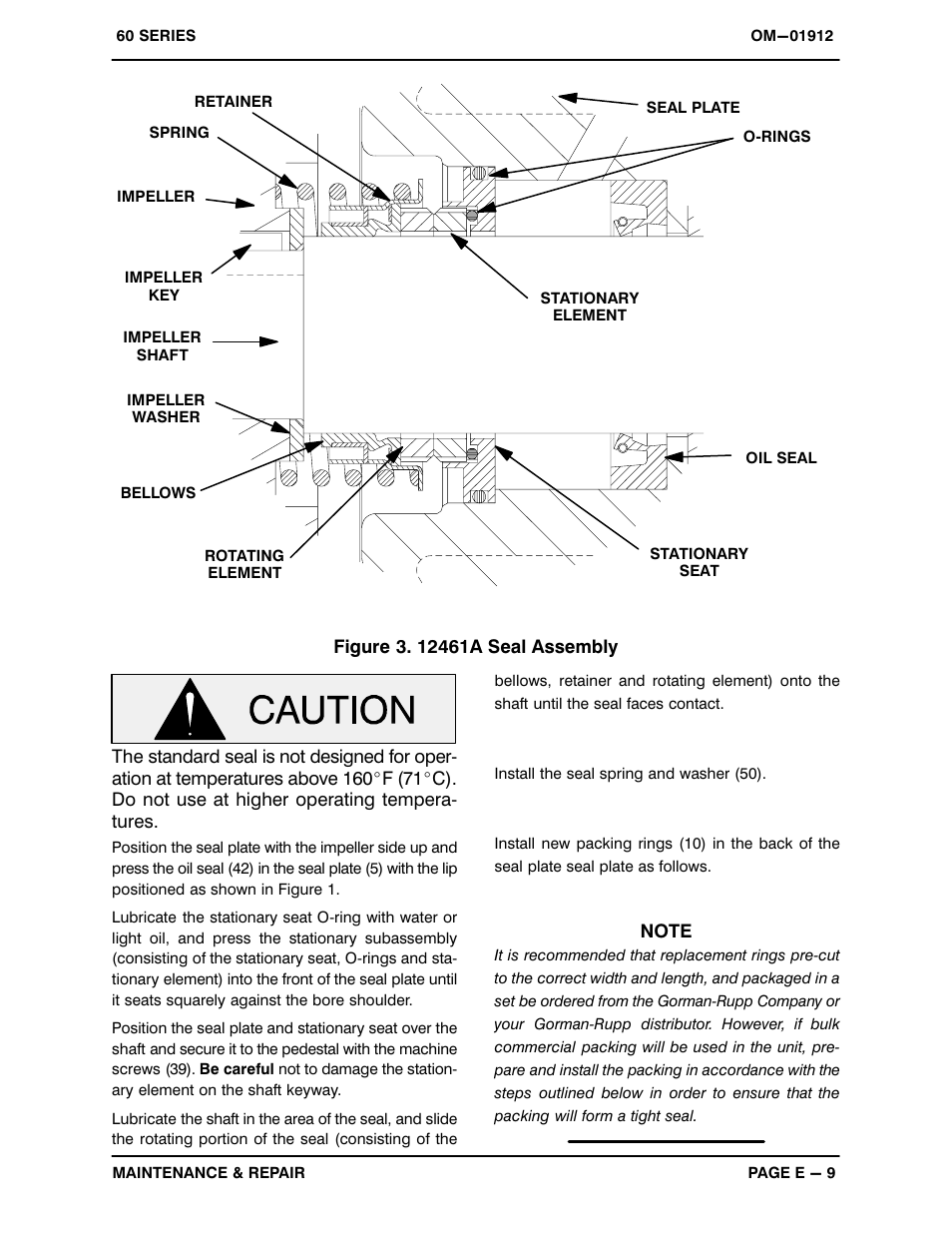 Gorman-Rupp Pumps 610M20B-B 699260 and up User Manual | Page 27 / 31