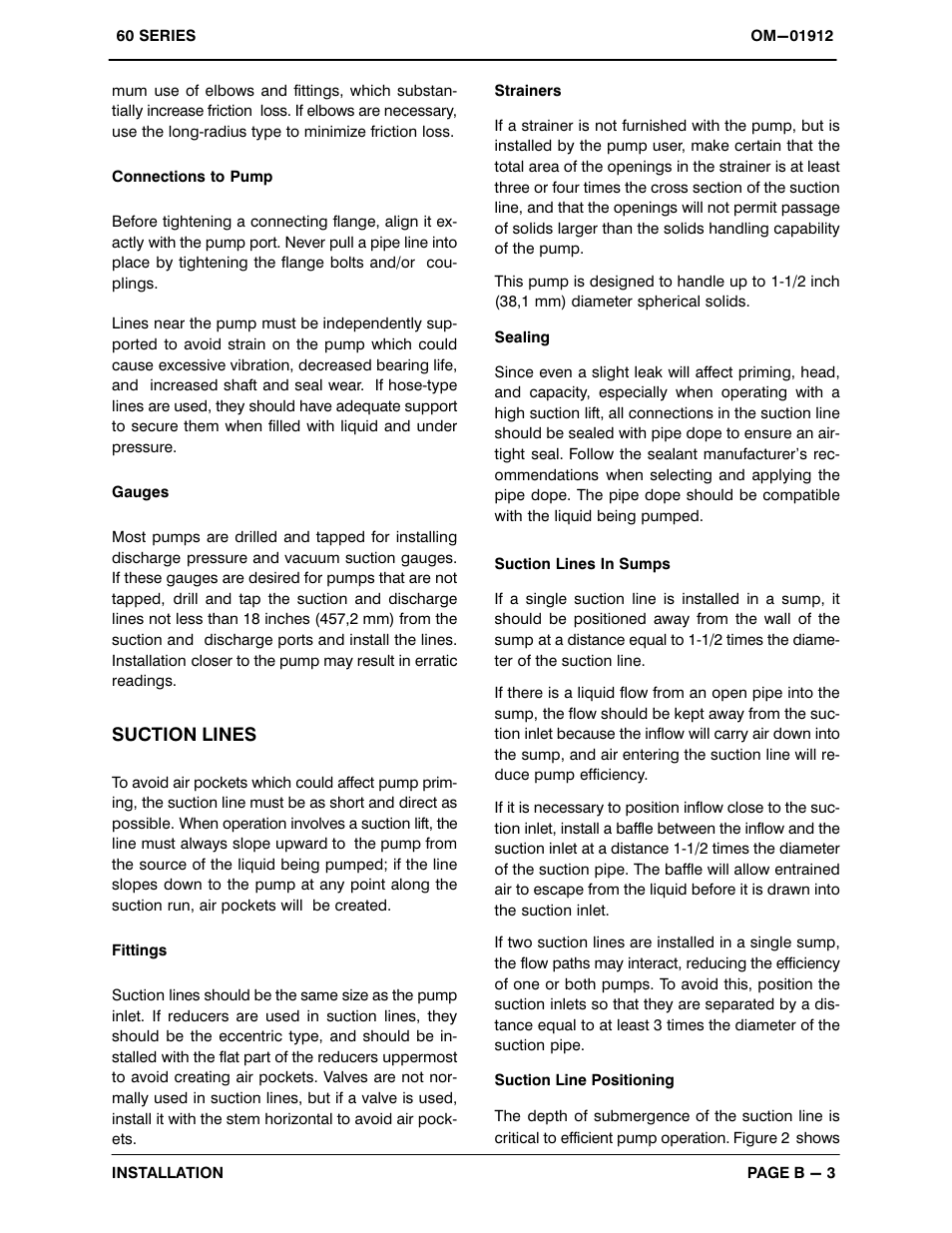 Gorman-Rupp Pumps 610M20B-B 699260 and up User Manual | Page 9 / 31