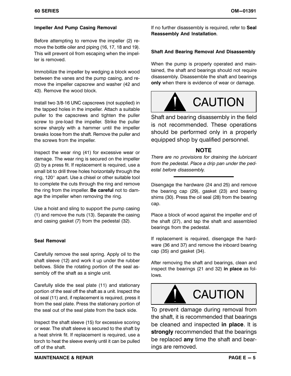 Gorman-Rupp Pumps 610M20-B 688324 and up User Manual | Page 24 / 30