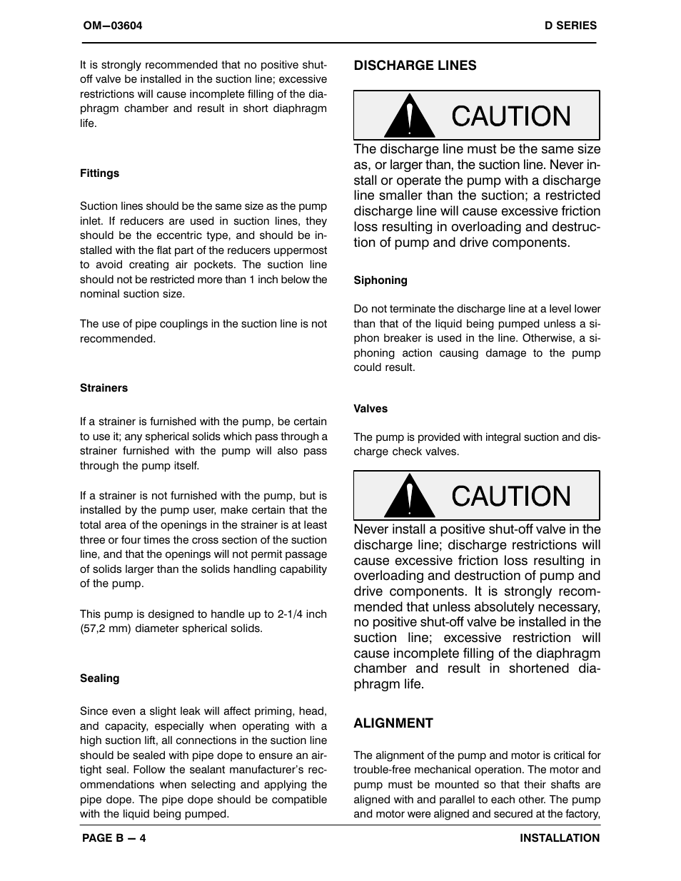 Gorman-Rupp Pumps 3D-E1.5 1P 883504 and up User Manual | Page 11 / 33