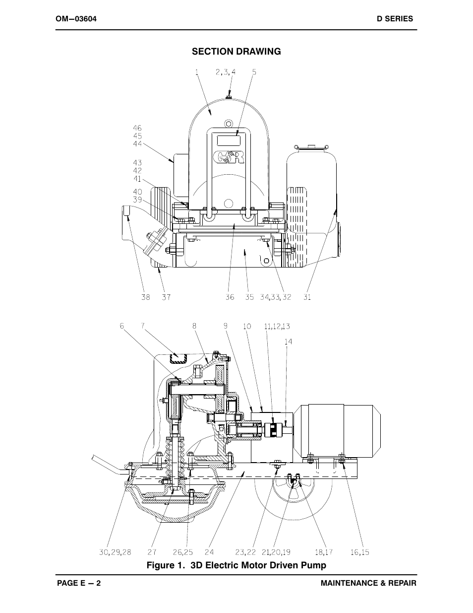 Gorman-Rupp Pumps 3D-E1.5 1P 883504 and up User Manual | Page 18 / 33