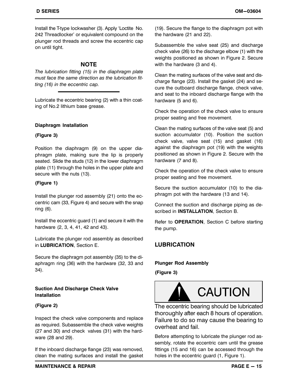 Gorman-Rupp Pumps 3D-E1.5 1P 883504 and up User Manual | Page 31 / 33