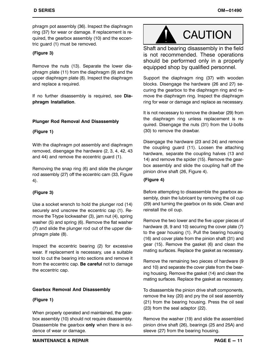 Gorman-Rupp Pumps 3D-B 883512 and up User Manual | Page 27 / 33