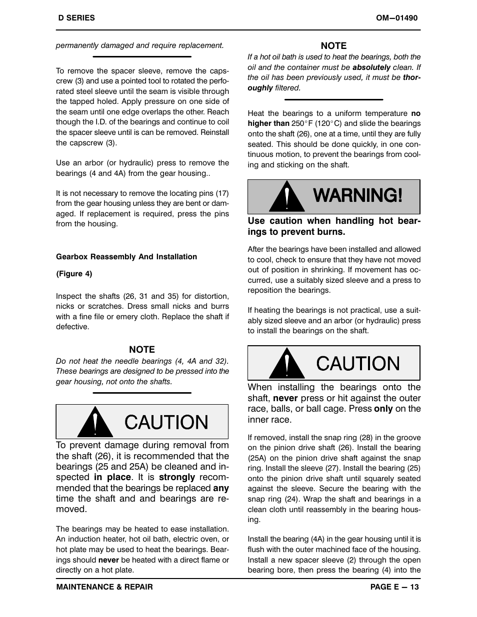 Gorman-Rupp Pumps 3D-B 883512 and up User Manual | Page 29 / 33