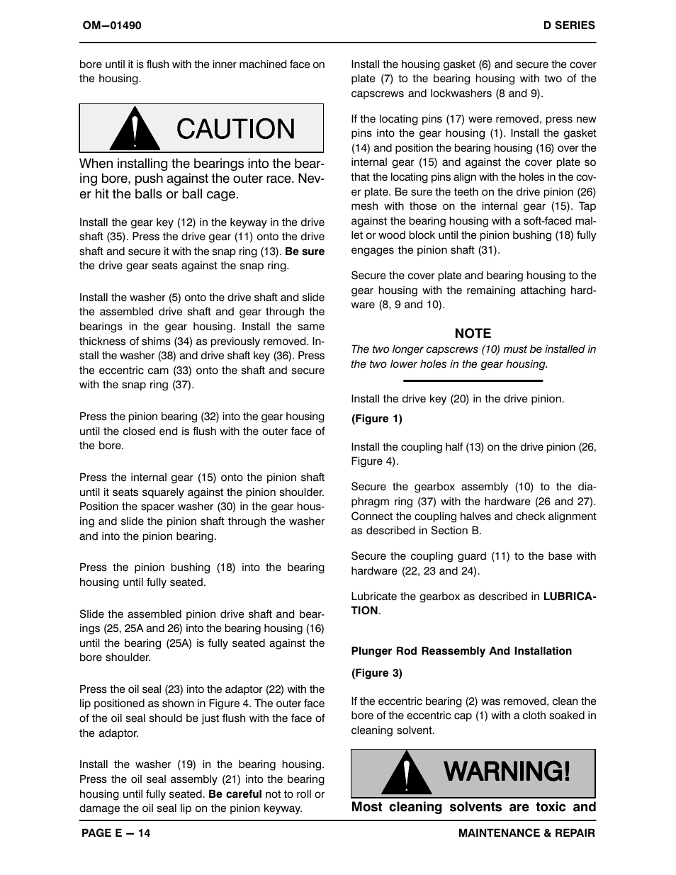 Gorman-Rupp Pumps 3D-B 883512 and up User Manual | Page 30 / 33