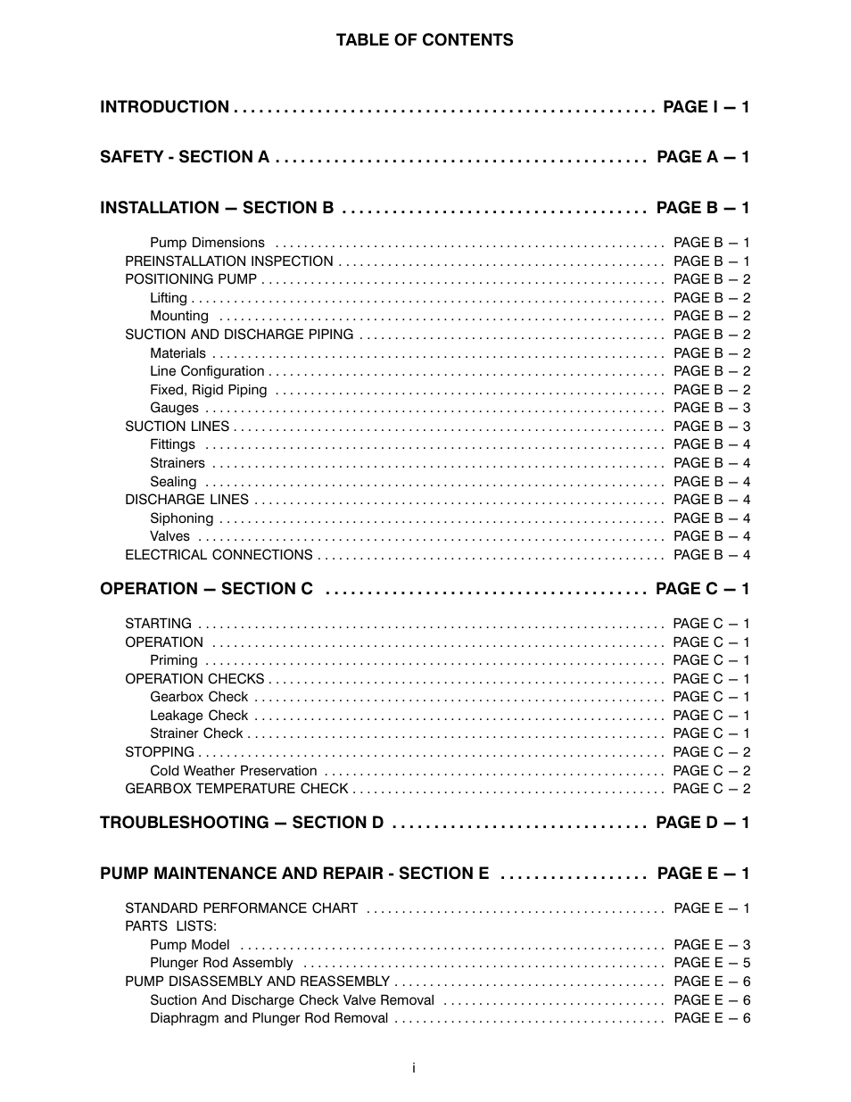 Gorman-Rupp Pumps 2D-X.75 3P 652300 thru 1462003 User Manual | Page 3 / 27