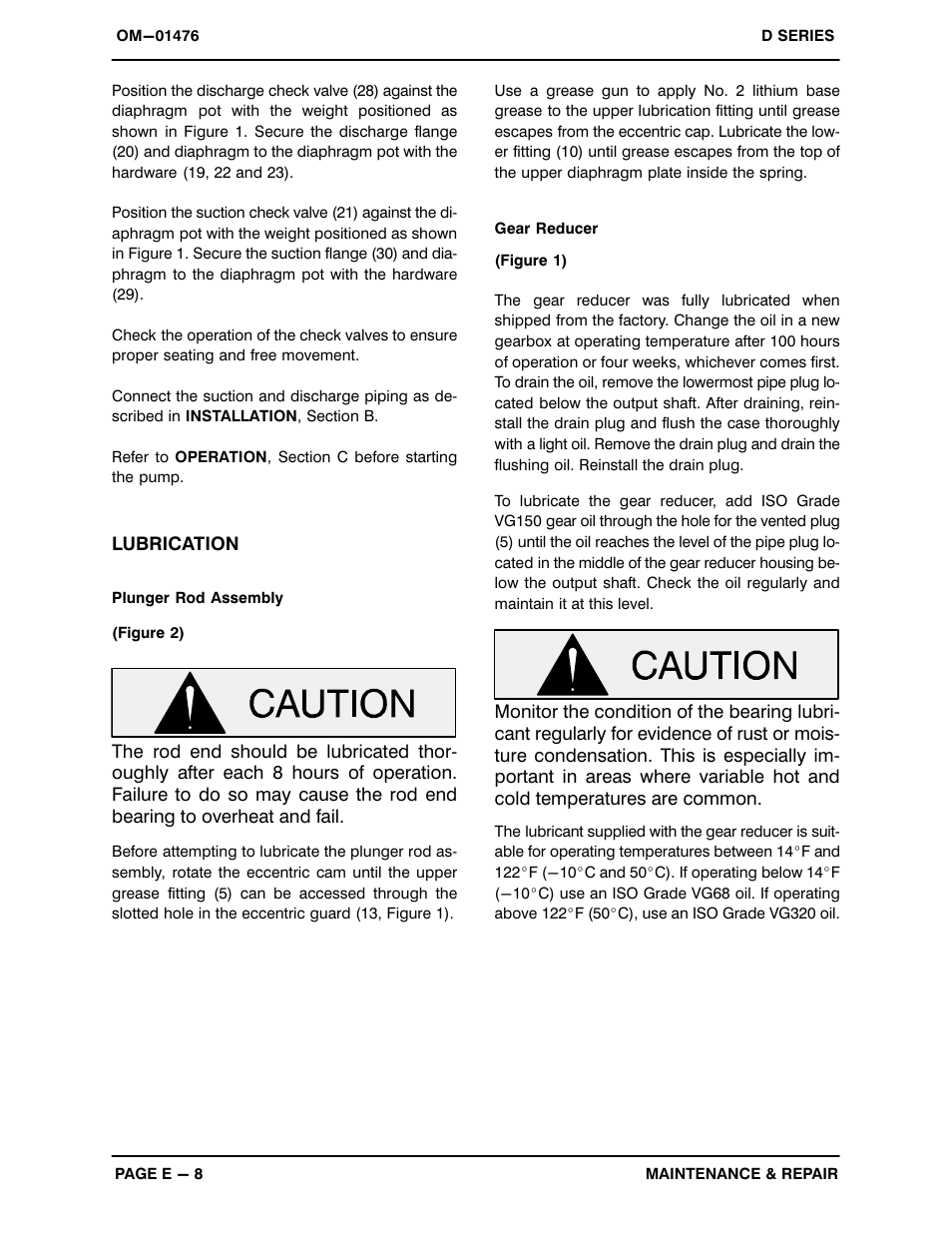 Gorman-Rupp Pumps 2D-E.50 3P 661275 thru 1467824 User Manual | Page 24 / 27