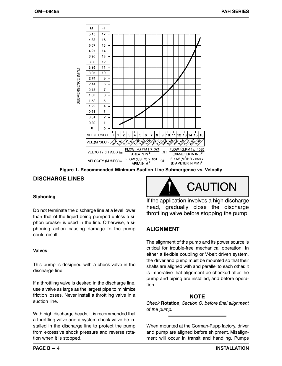 Gorman-Rupp Pumps PAH8A60C-B 1537579 and up User Manual | Page 12 / 43