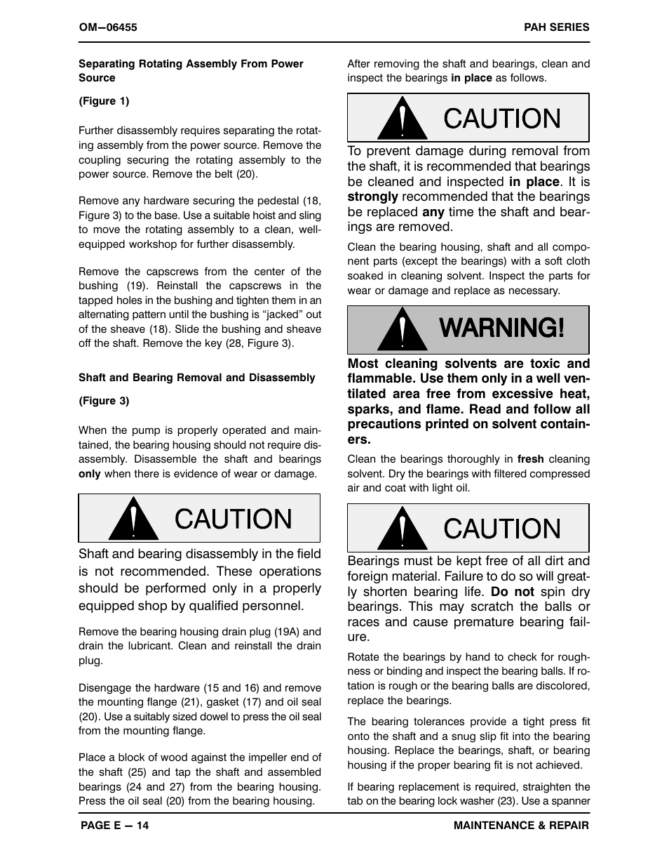 Gorman-Rupp Pumps PAH8A60C-B 1537579 and up User Manual | Page 36 / 43