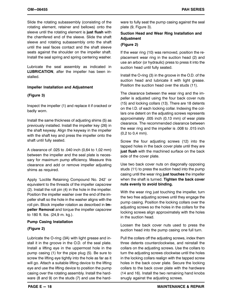 Gorman-Rupp Pumps PAH8A60C-B 1537579 and up User Manual | Page 40 / 43