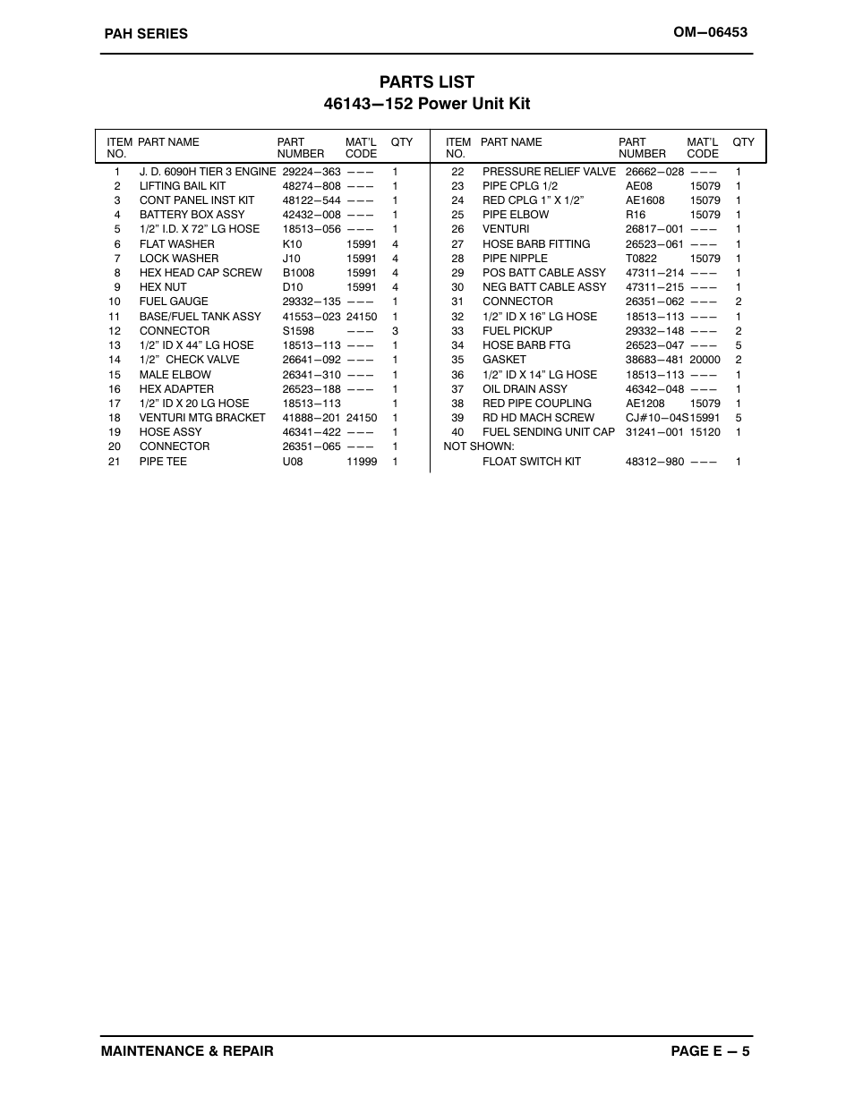 Gorman-Rupp Pumps PAH8A60-6090H 1487549 and up User Manual | Page 27 / 49