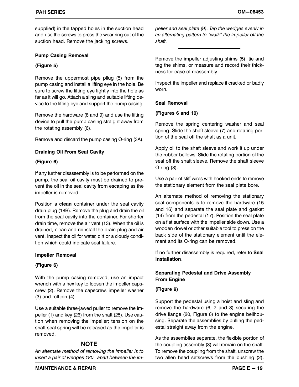 Gorman-Rupp Pumps PAH8A60-6090H 1487549 and up User Manual | Page 41 / 49