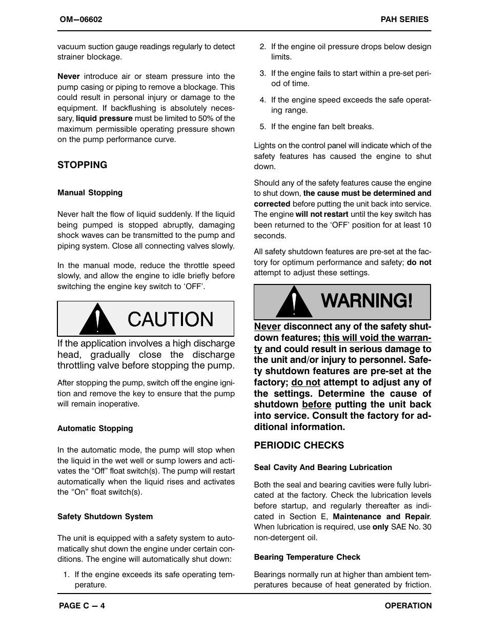 Gorman-Rupp Pumps PAH6B60-6068H IT4 1529202 and up User Manual | Page 18 / 50