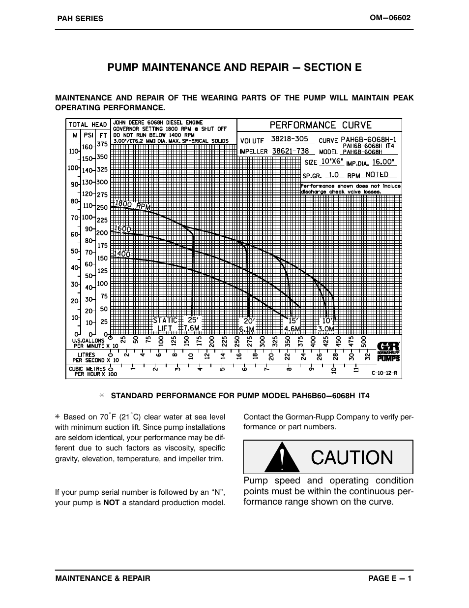 Gorman-Rupp Pumps PAH6B60-6068H IT4 1529202 and up User Manual | Page 24 / 50