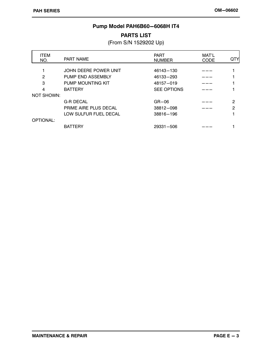 Gorman-Rupp Pumps PAH6B60-6068H IT4 1529202 and up User Manual | Page 26 / 50