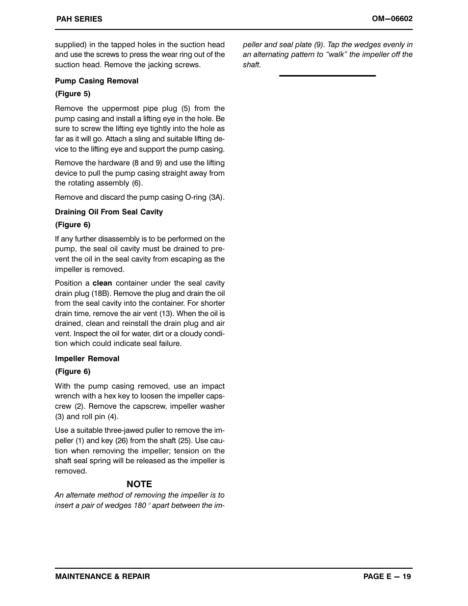 Gorman-Rupp Pumps PAH6B60-6068H IT4 1529202 and up User Manual | Page 42 / 50