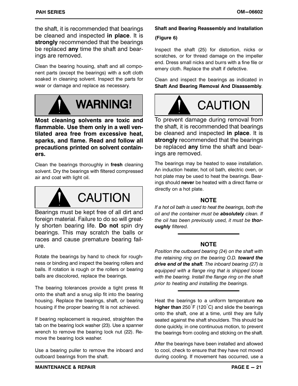 Gorman-Rupp Pumps PAH6B60-6068H IT4 1529202 and up User Manual | Page 44 / 50