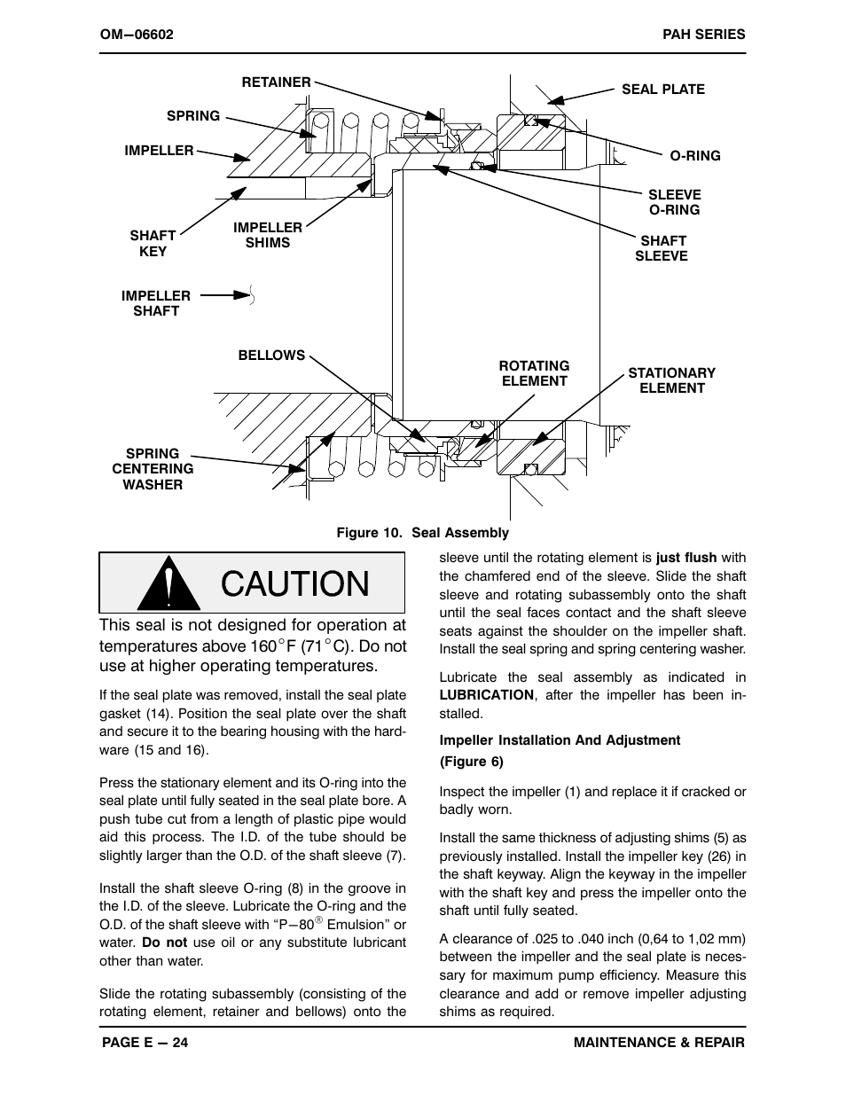 Gorman-Rupp Pumps PAH6B60-6068H IT4 1529202 and up User Manual | Page 47 / 50