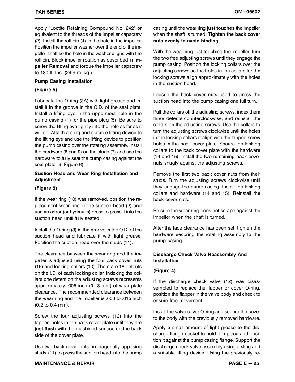 Gorman-Rupp Pumps PAH6B60-6068H IT4 1529202 and up User Manual | Page 48 / 50