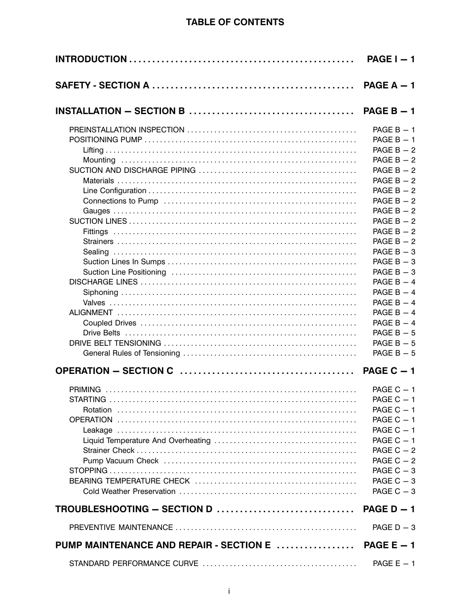 Gorman-Rupp Pumps PAH6A60C-B 1514055 and up User Manual | Page 3 / 42