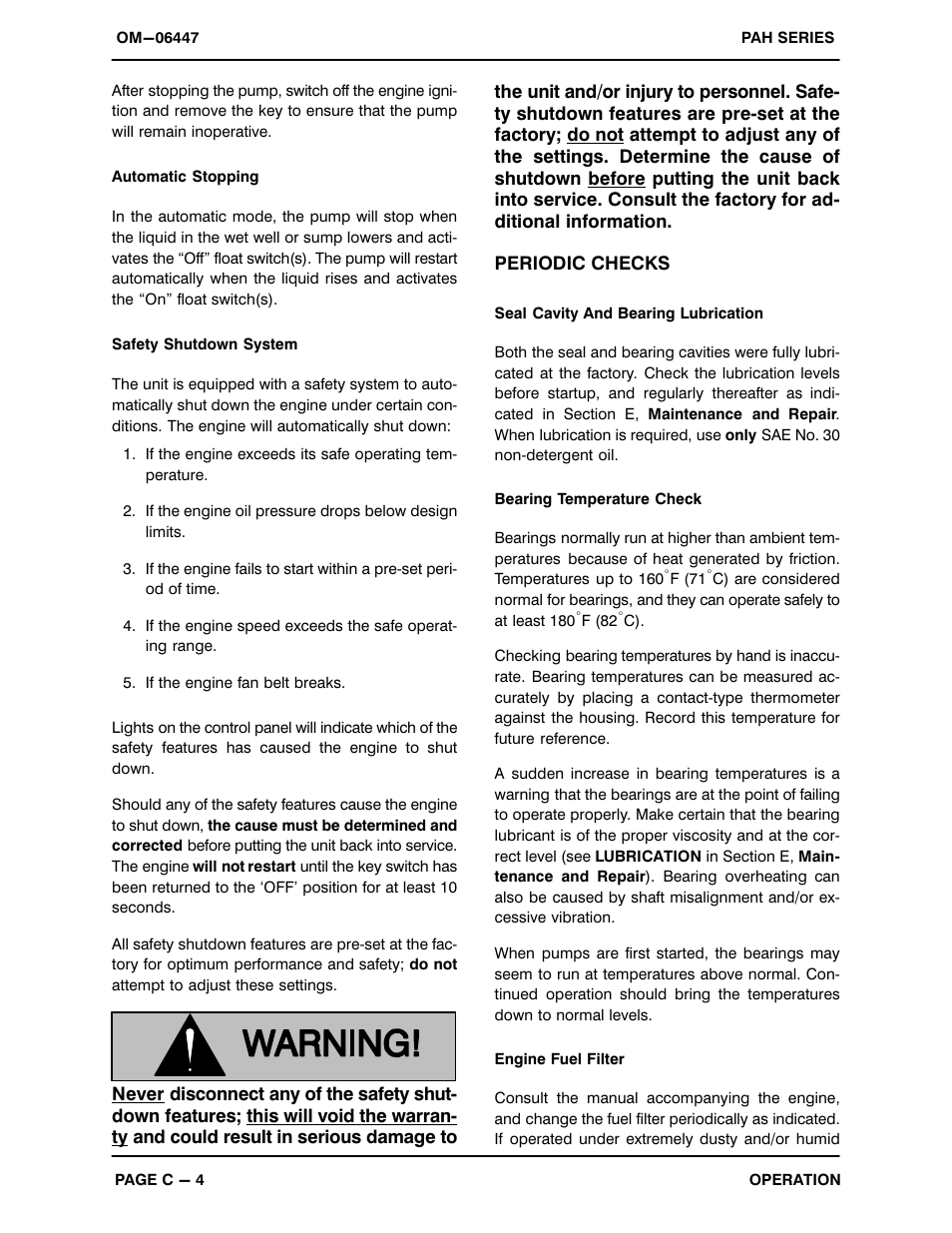 Gorman-Rupp Pumps PAH6A60-6090H 1487547 and up User Manual | Page 17 / 49