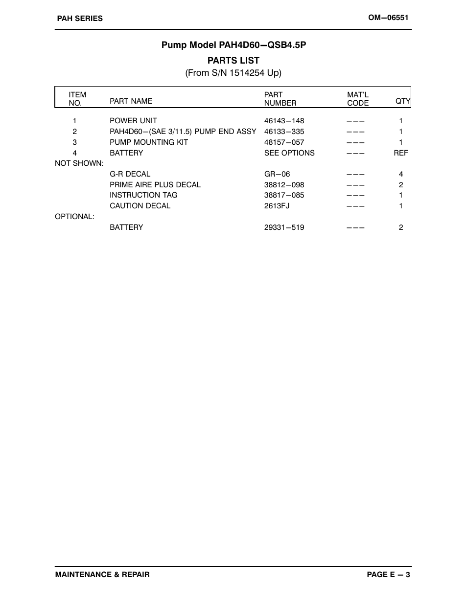 Gorman-Rupp Pumps PAH4D60-QSB4.5P 1514254 and up User Manual | Page 25 / 46