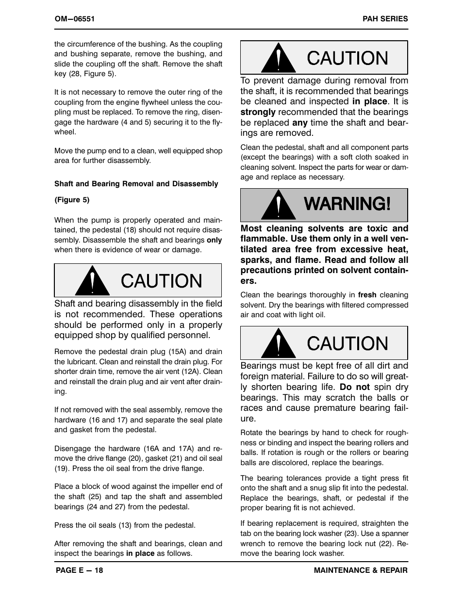 Gorman-Rupp Pumps PAH4D60-QSB4.5P 1514254 and up User Manual | Page 40 / 46