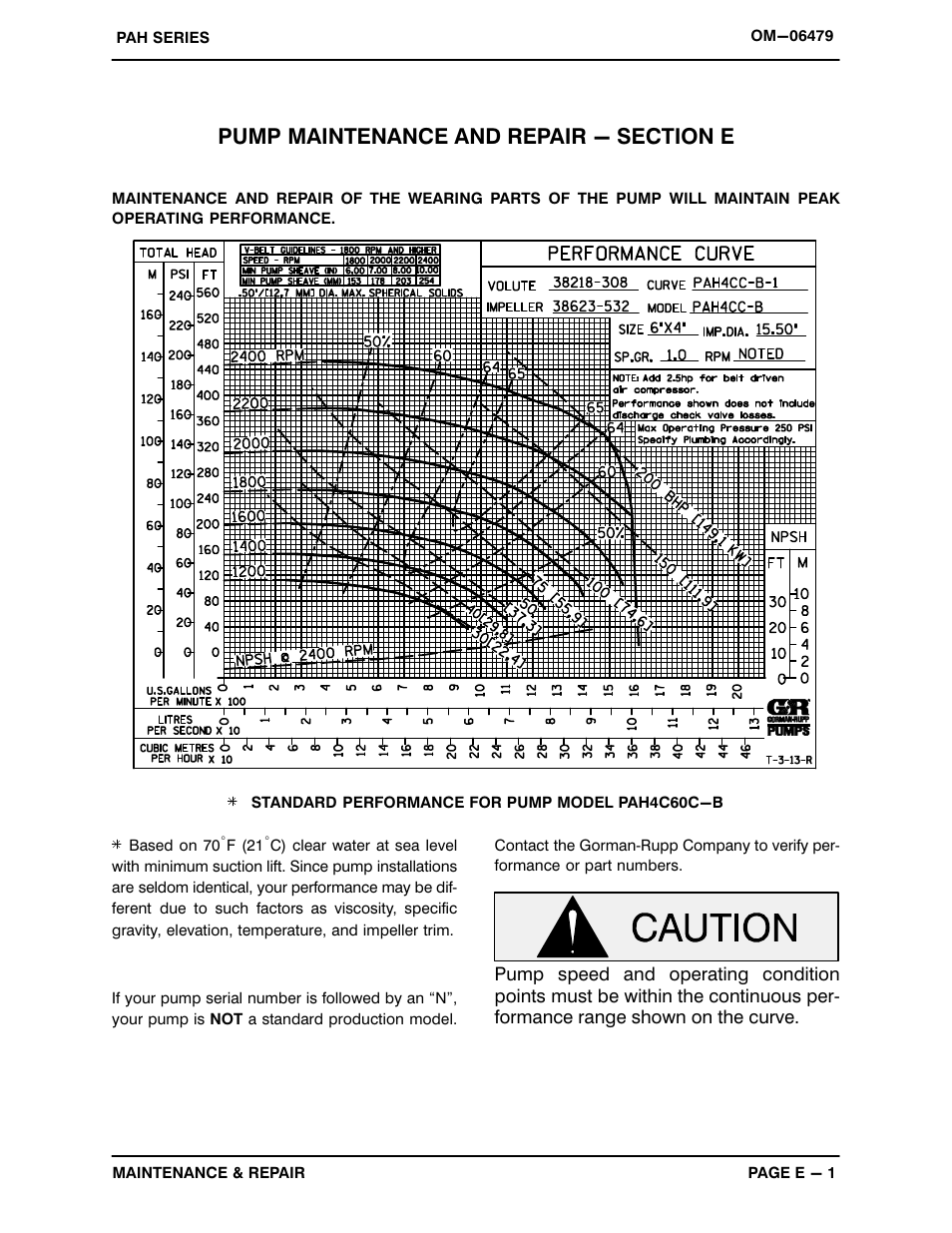 Gorman-Rupp Pumps PAH4C60C-B 1503565 and up User Manual | Page 22 / 41