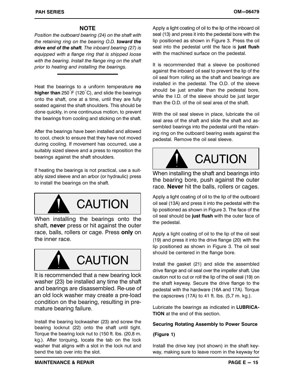 Gorman-Rupp Pumps PAH4C60C-B 1503565 and up User Manual | Page 36 / 41