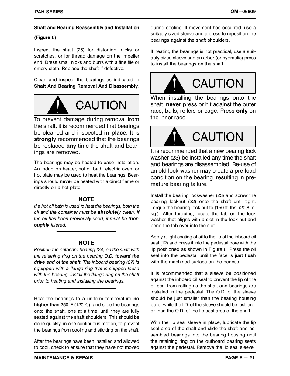 Gorman-Rupp Pumps PAH4B60-QSB4.5P 1526774 and up User Manual | Page 43 / 49