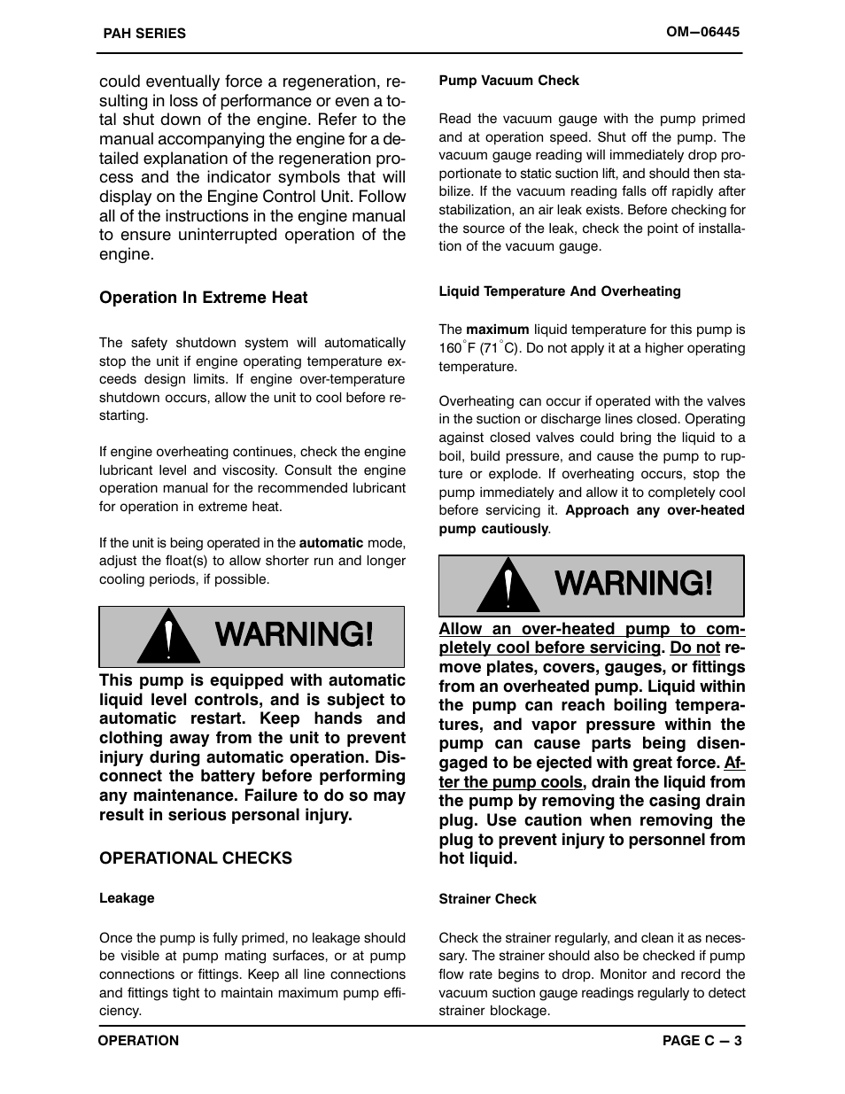 Gorman-Rupp Pumps PAH4B60-4045H 1484421 and up User Manual | Page 17 / 50