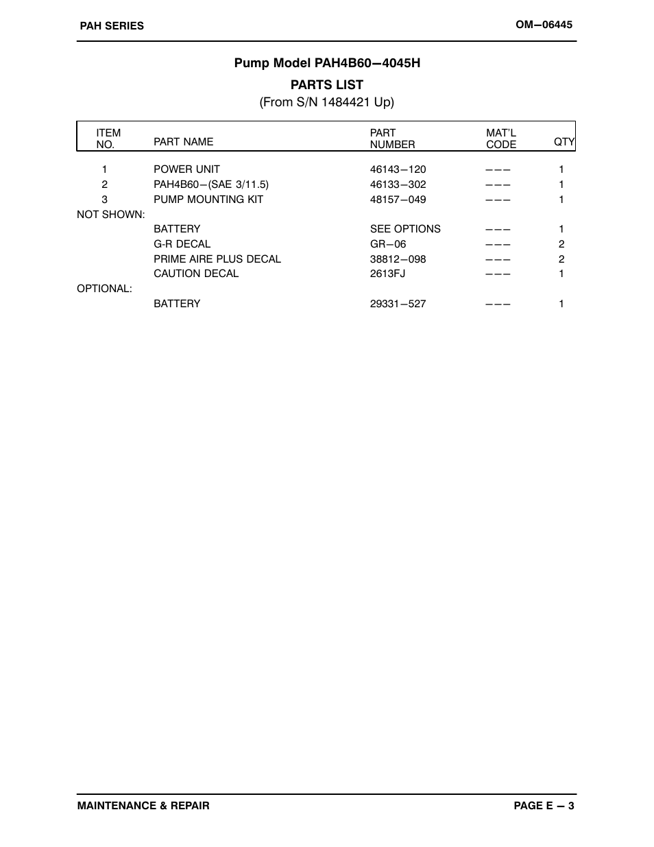Gorman-Rupp Pumps PAH4B60-4045H 1484421 and up User Manual | Page 26 / 50