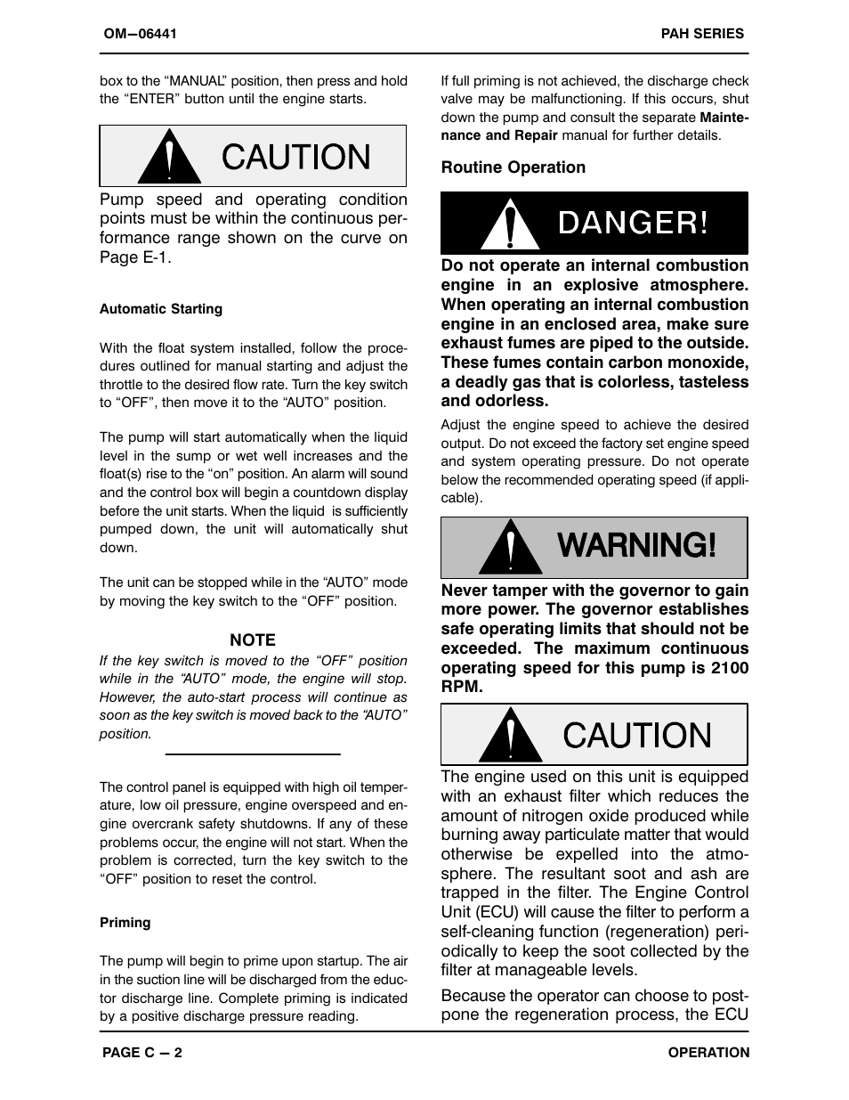 Gorman-Rupp Pumps PAH4A60-6068H 1511893 and up User Manual | Page 16 / 50