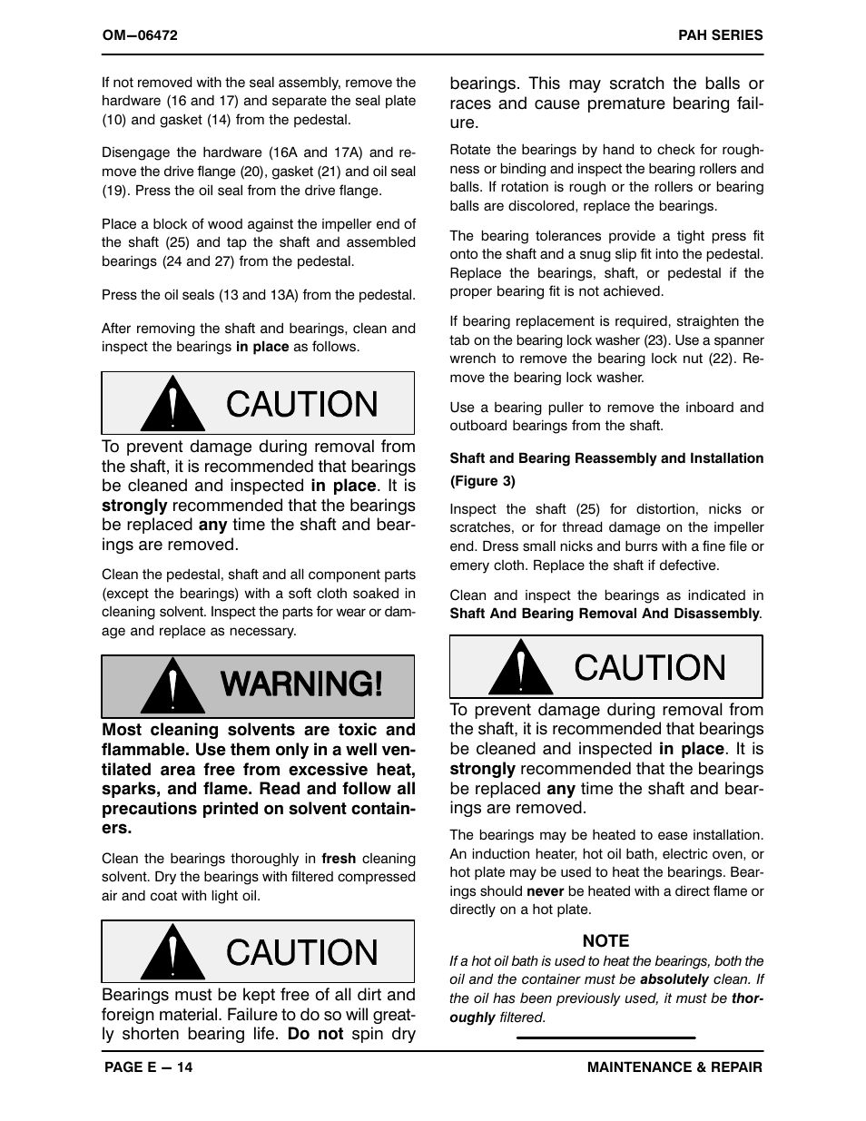 Gorman-Rupp Pumps PAH3A60C-B 1524589 and up User Manual | Page 35 / 41