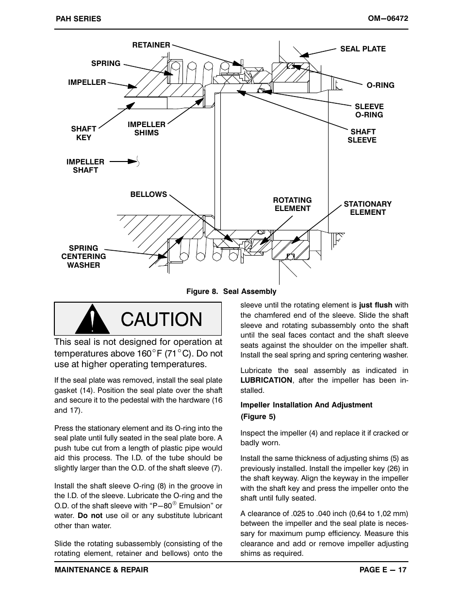 Gorman-Rupp Pumps PAH3A60C-B 1524589 and up User Manual | Page 38 / 41