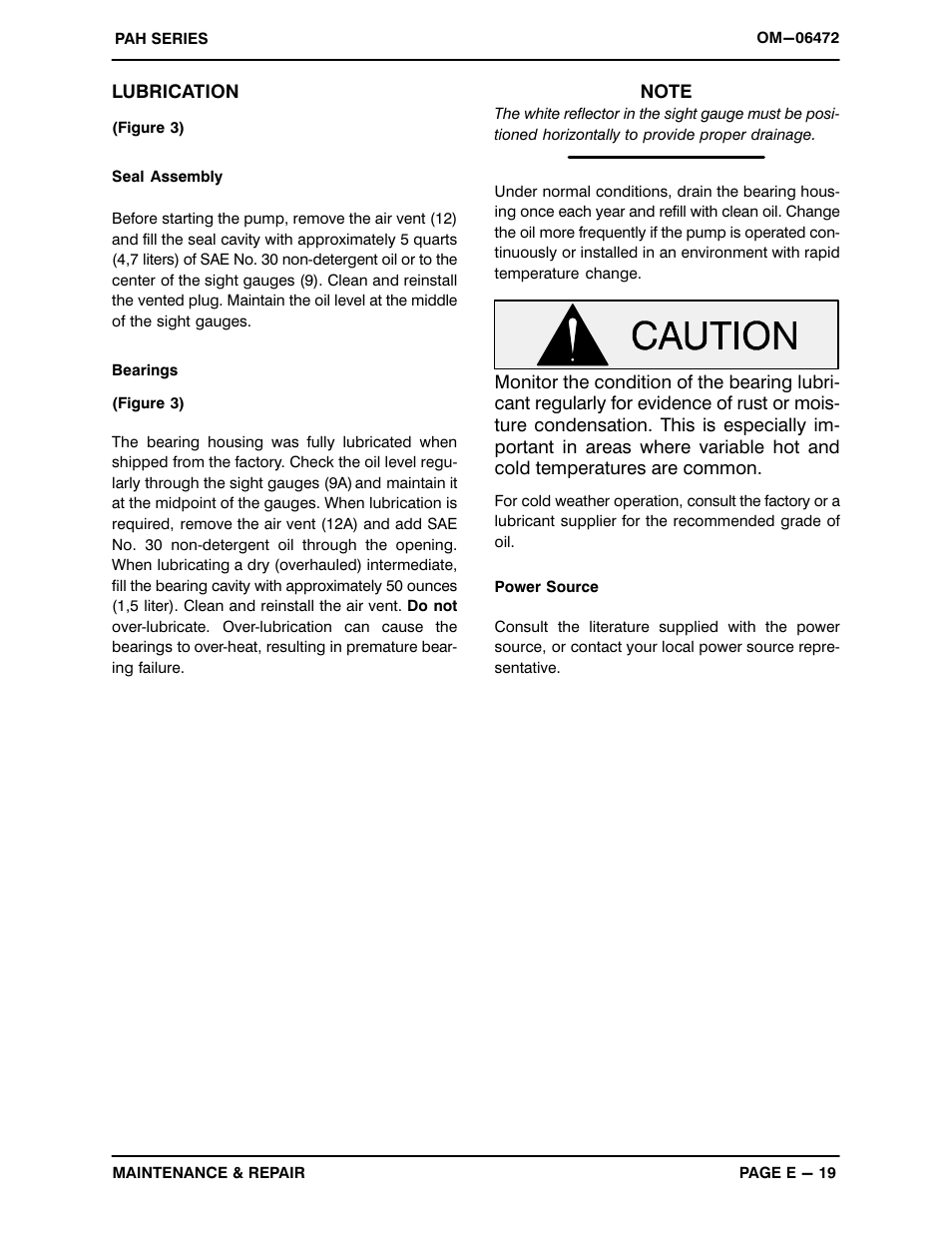 Gorman-Rupp Pumps PAH3A60C-B 1524589 and up User Manual | Page 40 / 41