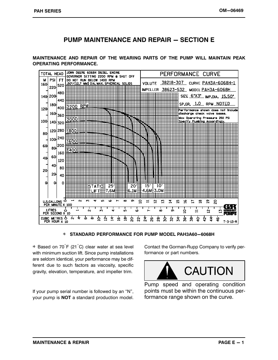 Gorman-Rupp Pumps PAH3A60-6068H 1522805 and up User Manual | Page 24 / 47