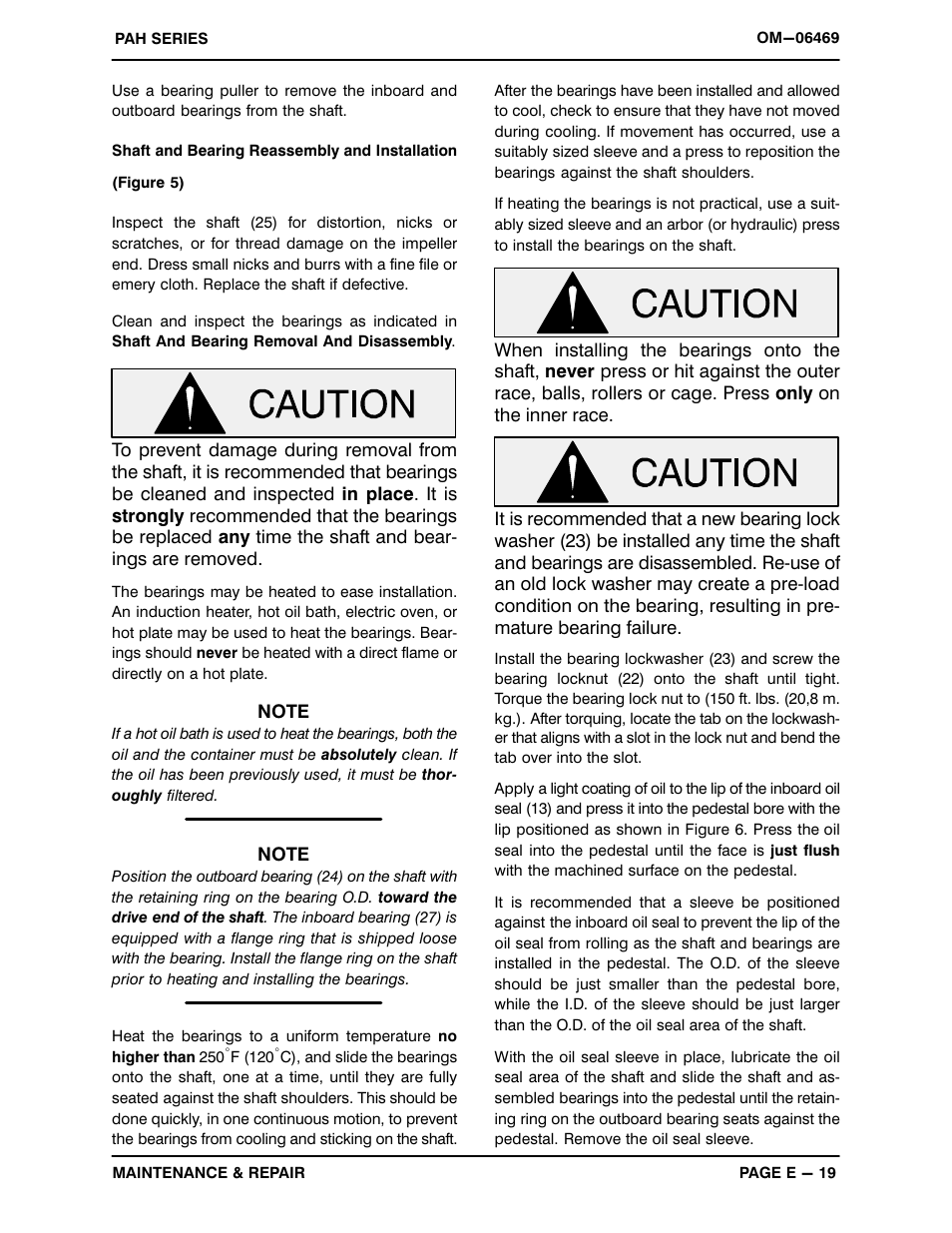 Gorman-Rupp Pumps PAH3A60-6068H 1522805 and up User Manual | Page 42 / 47