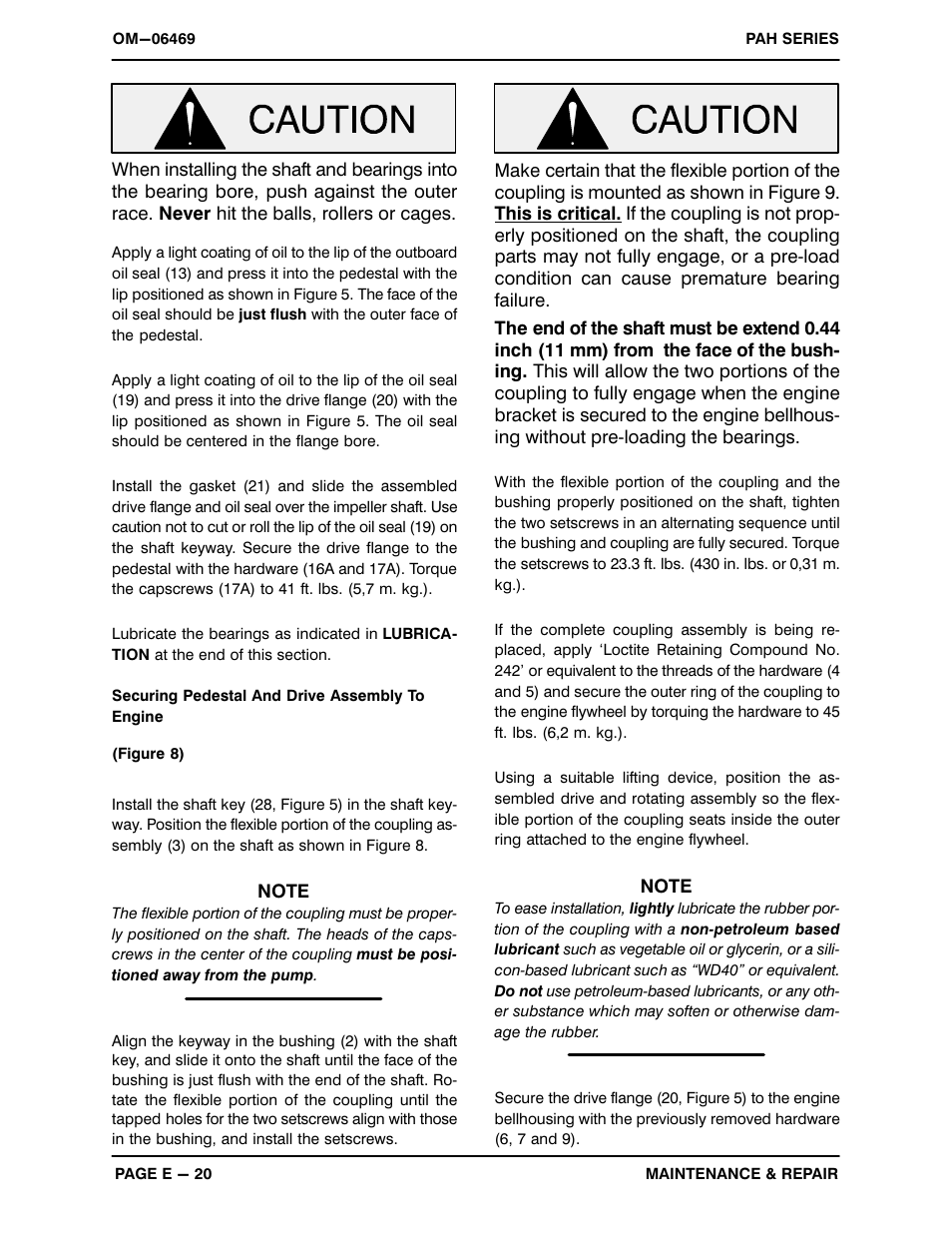 Gorman-Rupp Pumps PAH3A60-6068H 1522805 and up User Manual | Page 43 / 47