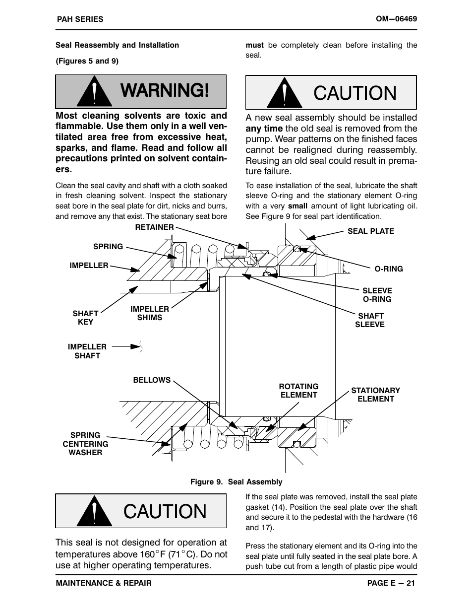 Gorman-Rupp Pumps PAH3A60-6068H 1522805 and up User Manual | Page 44 / 47