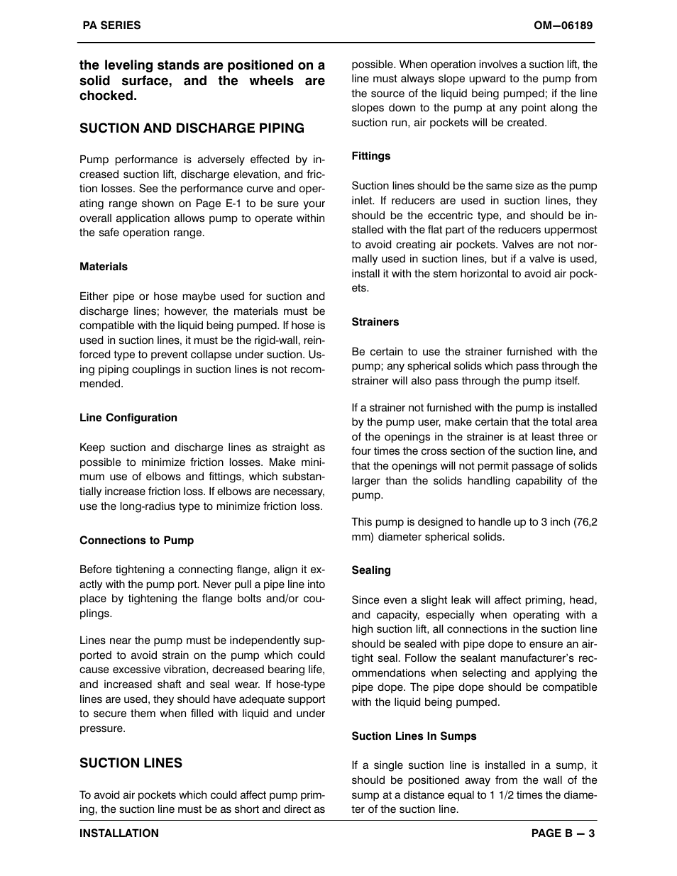 Gorman-Rupp Pumps PA6F60-4045T 1521221 and up User Manual | Page 11 / 45