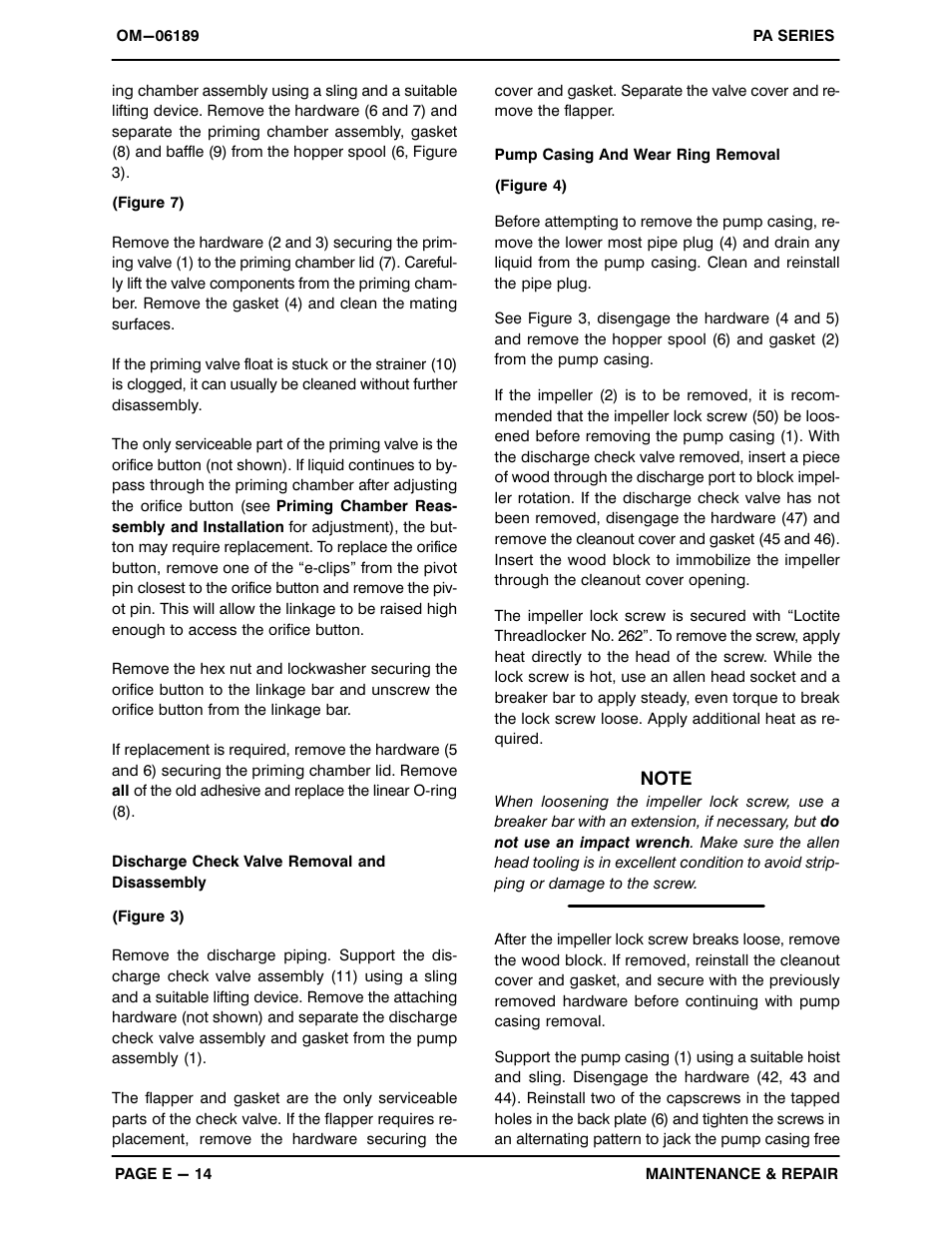 Gorman-Rupp Pumps PA6F60-4045T 1521221 and up User Manual | Page 36 / 45