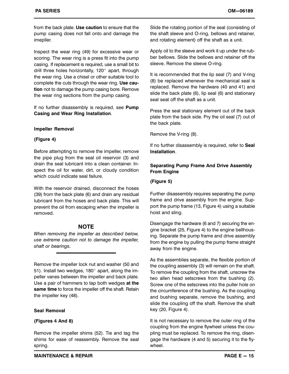 Gorman-Rupp Pumps PA6F60-4045T 1521221 and up User Manual | Page 37 / 45