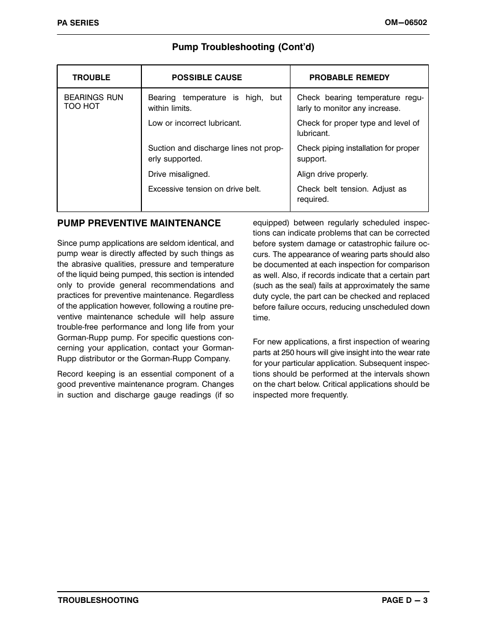 Gorman-Rupp Pumps PAV3A60C-B 1511107 and up User Manual | Page 19 / 40