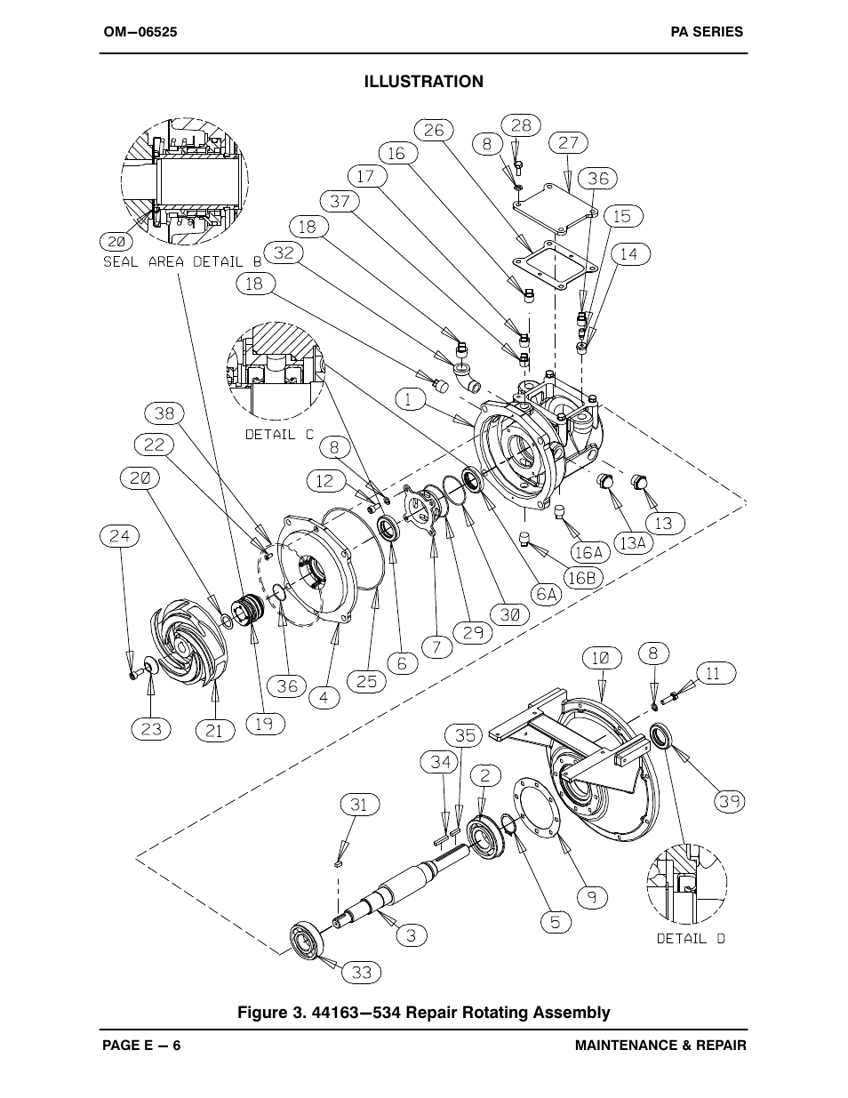 Gorman-Rupp Pumps PAV3A60C-B 1511107 and up User Manual | Page 26 / 40