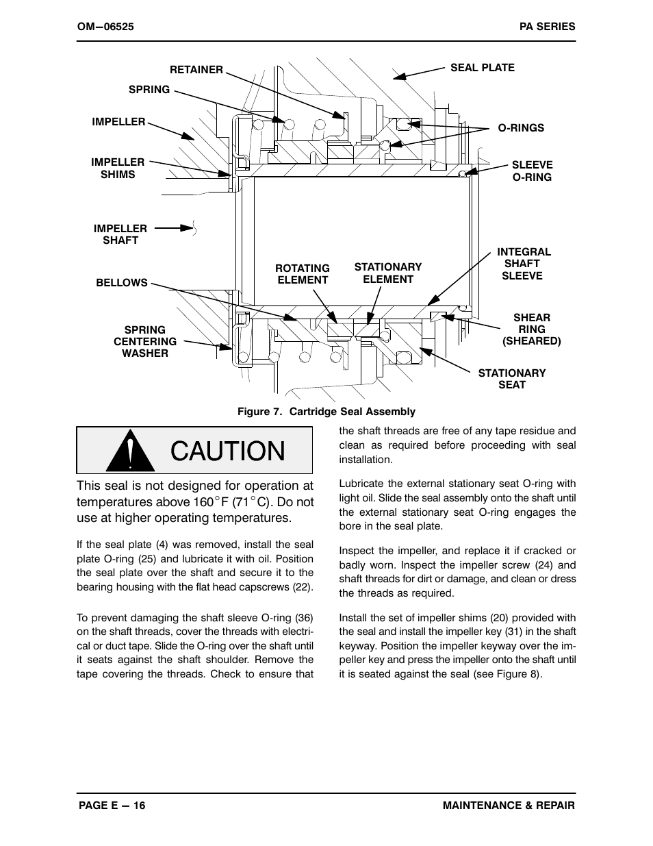 Gorman-Rupp Pumps PAV3A60C-B 1511107 and up User Manual | Page 36 / 40