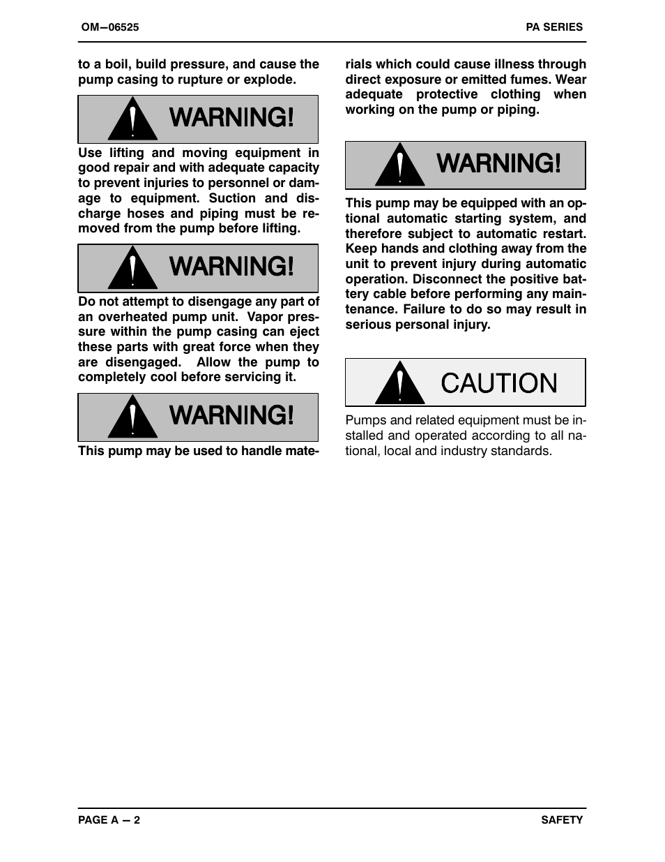 Gorman-Rupp Pumps PAV3A60C-B 1511107 and up User Manual | Page 7 / 40