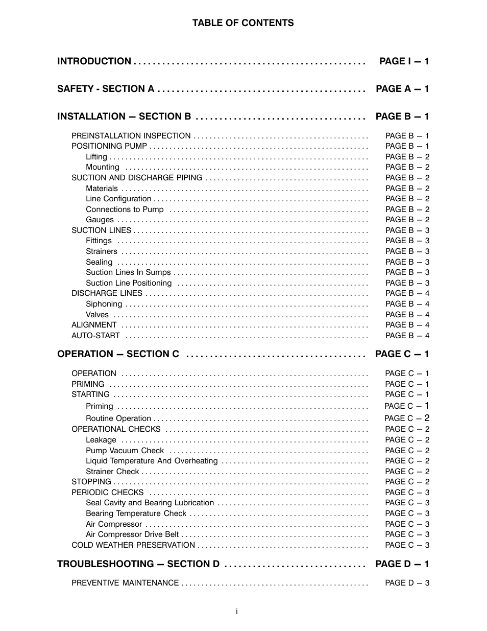 Gorman-Rupp Pumps PAV3B60C-3TNV70 1433753 and up User Manual | Page 3 / 40
